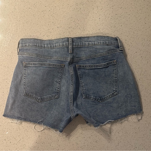 GAP Pride Rainbow Embroidered 3” Denim Shorts 27 New - Picture 6 of 15